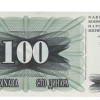 100 Dinara - Bosnia Herzegovina 1992 Nova