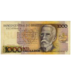 1000 Cruzados - Brasil 1989