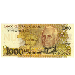 1000 Cruzeiros - Brasil 1991