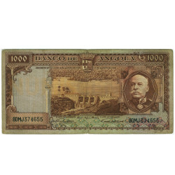 1000 Escudos - Angola 1956 MBC-