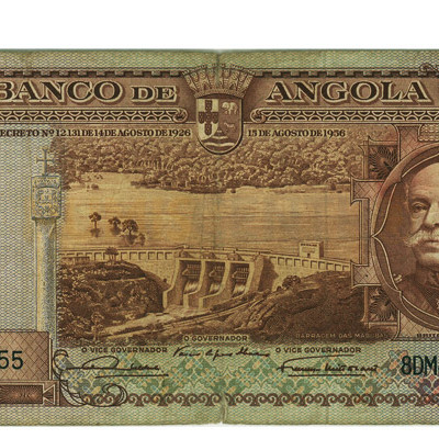1000 Escudos - Angola 1956 MBC-