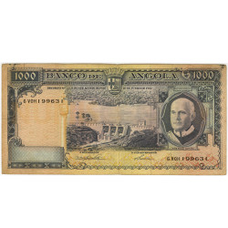 1000 Escudos - Angola 1962 MBC