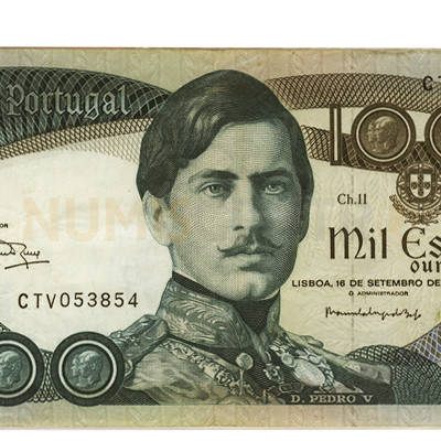 1000 Escudos - Portugal 21-9-1982 Bela