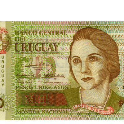1000 Pesos - Uruguai 1995