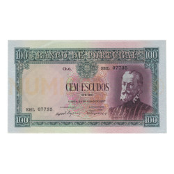 100 Escudos - Portugal 25-6-1957 Bela