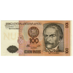 100 Intis - Peru 1987