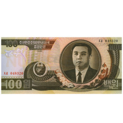 100 Won - Coreia do Norte 1992