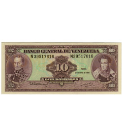 10 Bolivares - Venezuela 1992