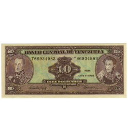 10 Bolivares - Venezuela 1995