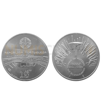 Moeda 10€ Campeonato Mundial de Futebol Alemanha 2006 Prata