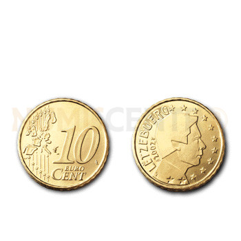 10 Centimos - Luxemburgo 2002