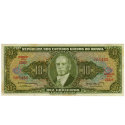 10 Cruzeiros - Brasil 1962
