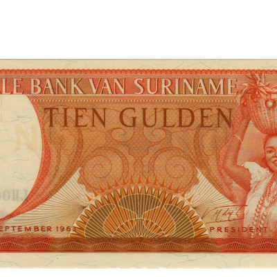 10 Gulden - Suriname 1963