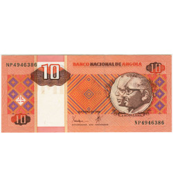 10 Kuanzas - Angola 1999 Nova