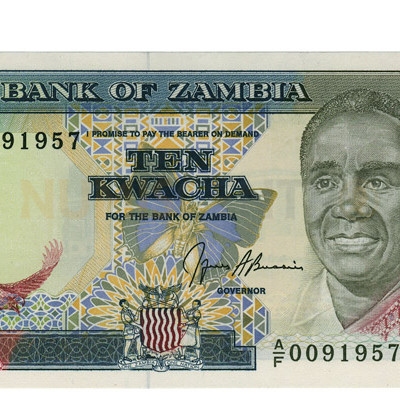 10 Kwacha - Zambia 1989
