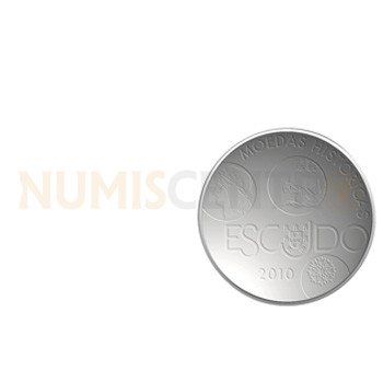 Moeda 10€ O Escudo 2010 Prata Normal