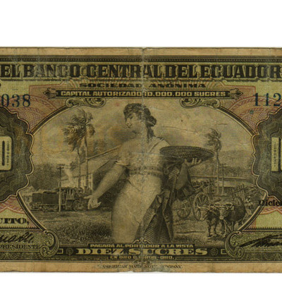 10 Sucres - Equador 1938