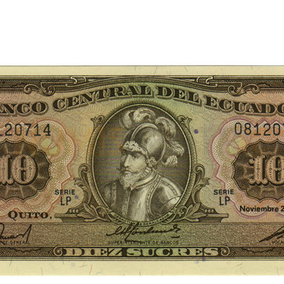 10 Sucres - Equador 1988