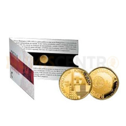 Moeda 1/4€ Portugal Universal D.Afonso Henriques 2006 Ouro