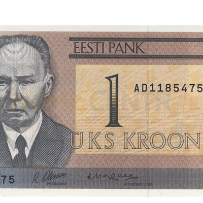 1 Kroon - Estonia 1992 MBC