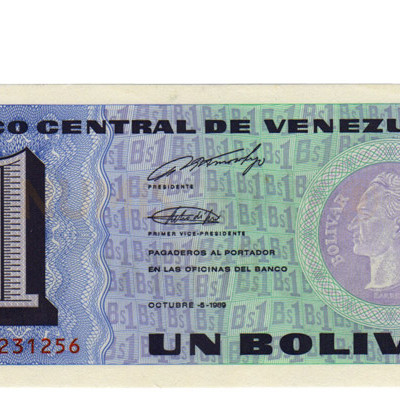 1 Bolivares - Venezuela 1989