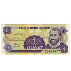 1 Centavo Cordoba - Nicaragua 1991