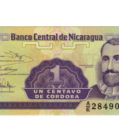 1 Centavo Cordoba - Nicaragua 1991