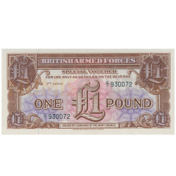 1 Pound Inglaterra 1956