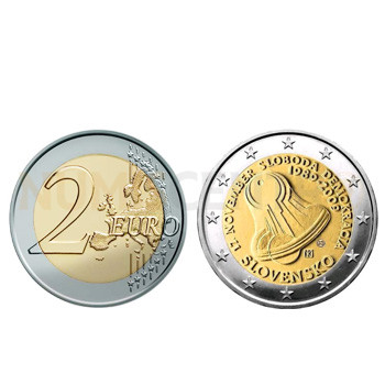 2 Euros Liberdade e Democracia Eslováquia 2009