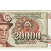 20000 Dinara - Jugoslavia 1987