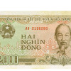 2000 Dong - vietnam do Norte 1988