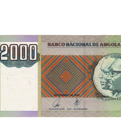 2000 Kuanzas - Angola 2003 NOVA