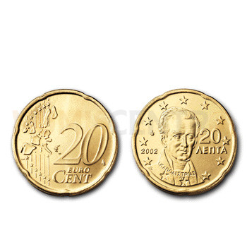 20 Centimos - Grecia 2002