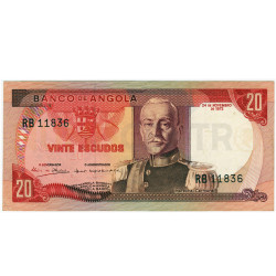 20 Escudos - Angola 1972 BELA