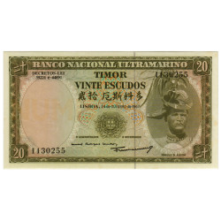 20 Escudos - Timor 1967