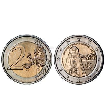2 Euros 250 Anos torre dos Clerigos Portugal 2013