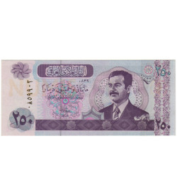 250 Dinar - Iraque 2002