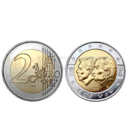 2 Euros Belux Bélgica/Luxemb. 2005