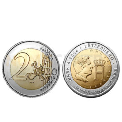 2 Euros Grão Duque Henrique Luxemburgo 2004