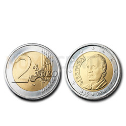 2 Euros - Espanha 2002 Nova de Rolo