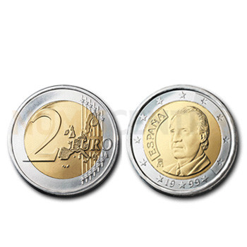 2 Euros - Espanha 2002 Nova de Rolo