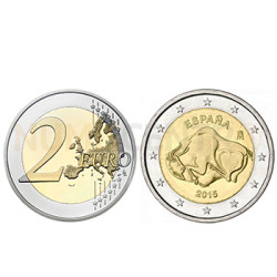 2 Euros Bisonte Grutas Altamira - Espanha 2015