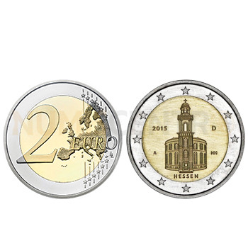 2 Euros Igreja São Paulo - Alemanha 2015 A