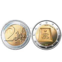 2 Euros 41 Anos República 1974 - Malta 2015