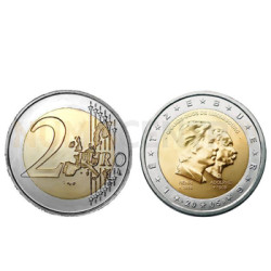 2 Euros Henri e Albert II Luxemburgo 2005