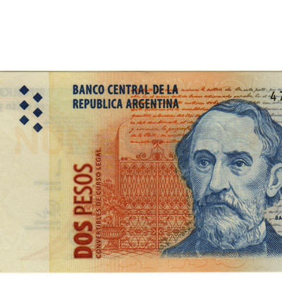 2 Pesos - Argentina 1997