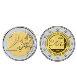 2 Euros Presidencia UE Bélgica 2010