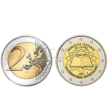 2 Euros Tratado Roma Alemanha 2007 G