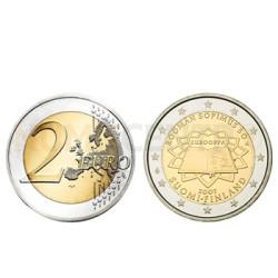 2 Euros Tratado Roma Finlandia 2007