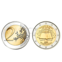 2 Euros Tratado Roma Portugal 2007